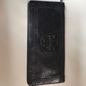 Tory Burch leather clutch
