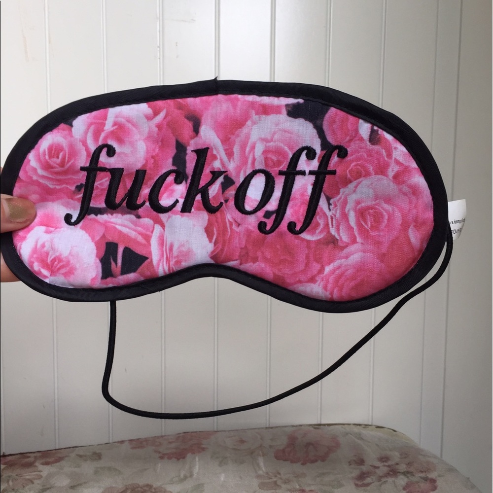 Cheeky sleeping mask!