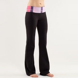 Lululemon Groove Yoga Pants Flare Sz 4 Long Tall