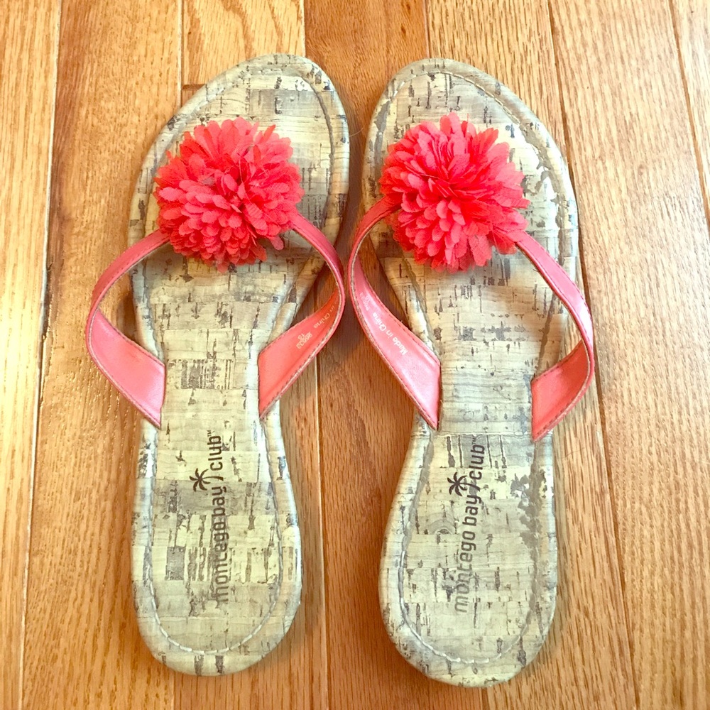 Coral Sandals