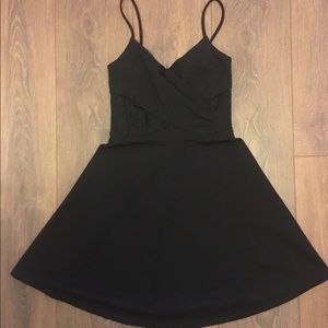 New Unused Black Skater Dress US 2/4
