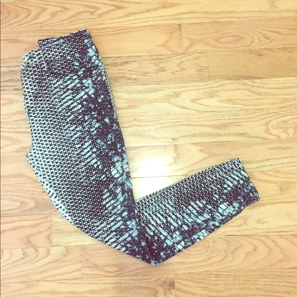 Pattern High rise "twig" BDG jeans