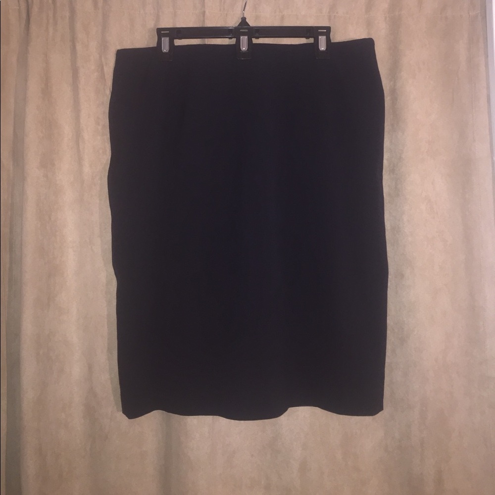 Black Skirt by Calvin Klein Size 16