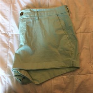 Mint shorts