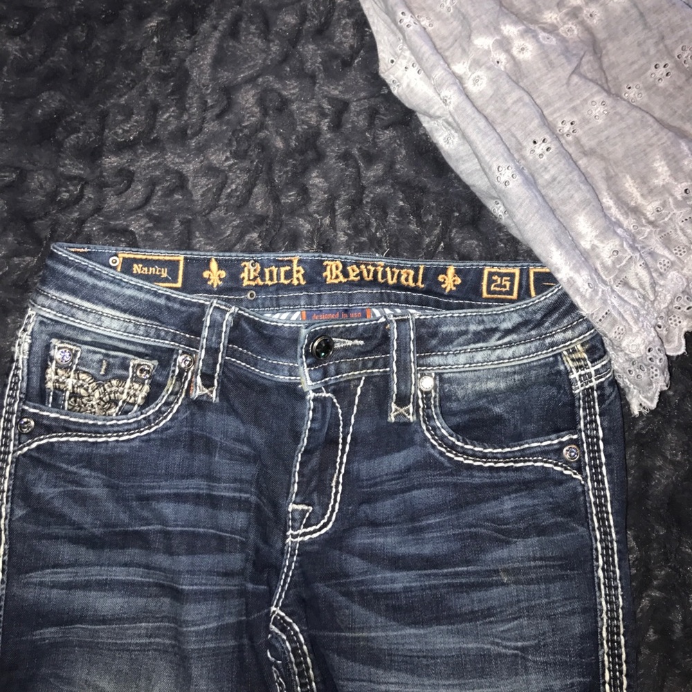 Rocks Mid Rise Boot Cut - Picture 2 of 2
