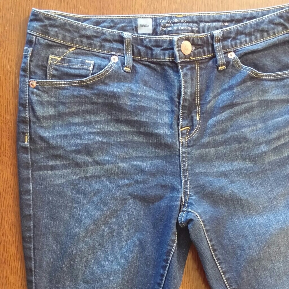 Mossimo curvy skinny jeans