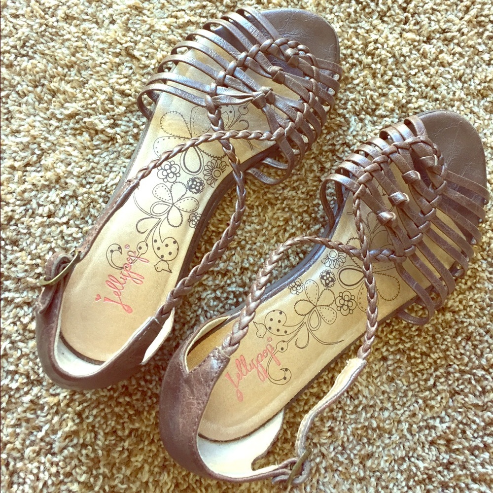Brown sandals