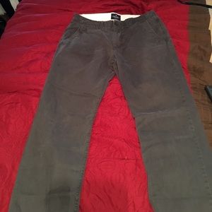 American Eagle Grey Khakis