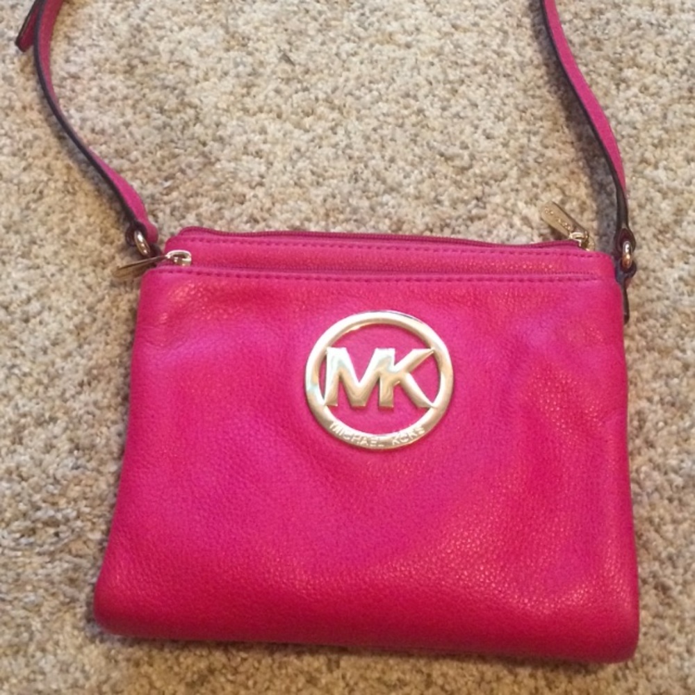 Authentic Michael Kors pink bag