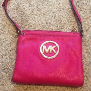 Authentic Michael Kors pink bag