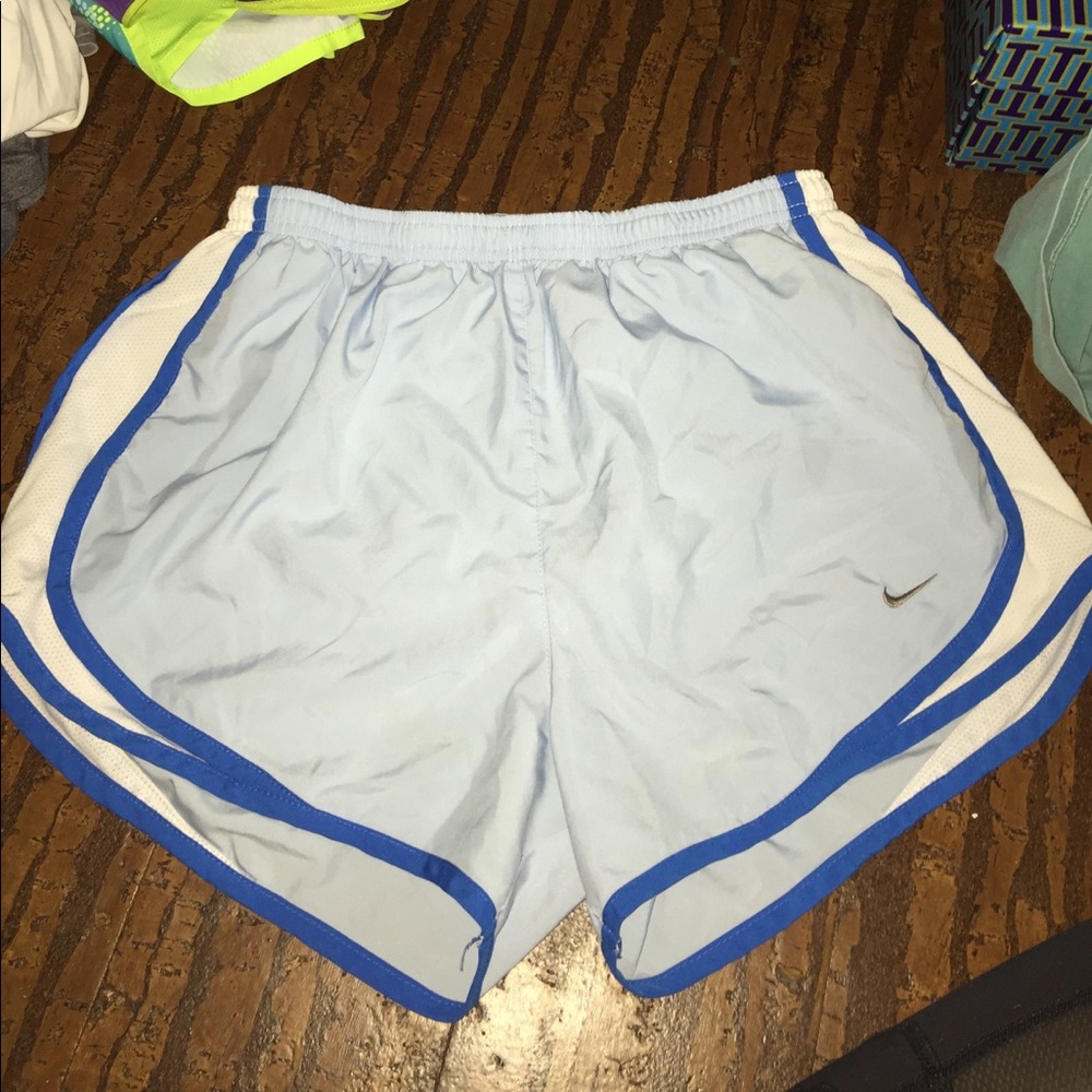 Nike Tempo Running Workout Shorts Sz M Medium Blue