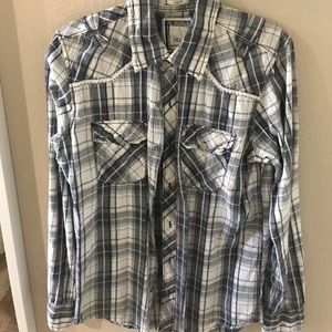 Men's BKE slim fit flannel