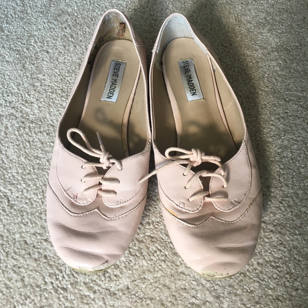 Women's Pink Steve Madden Flats