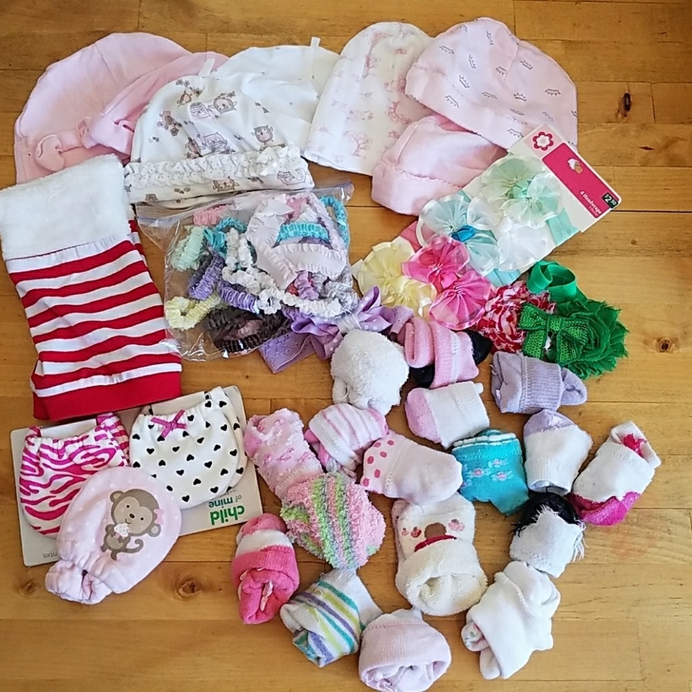 SOLD Baby girl accessories