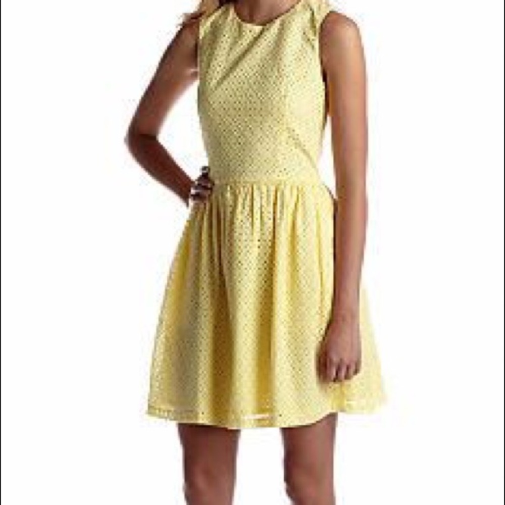 Brand new yellow French connection sun dress
