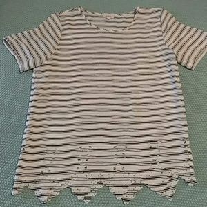 Pixley from stitchfix lasercut tee