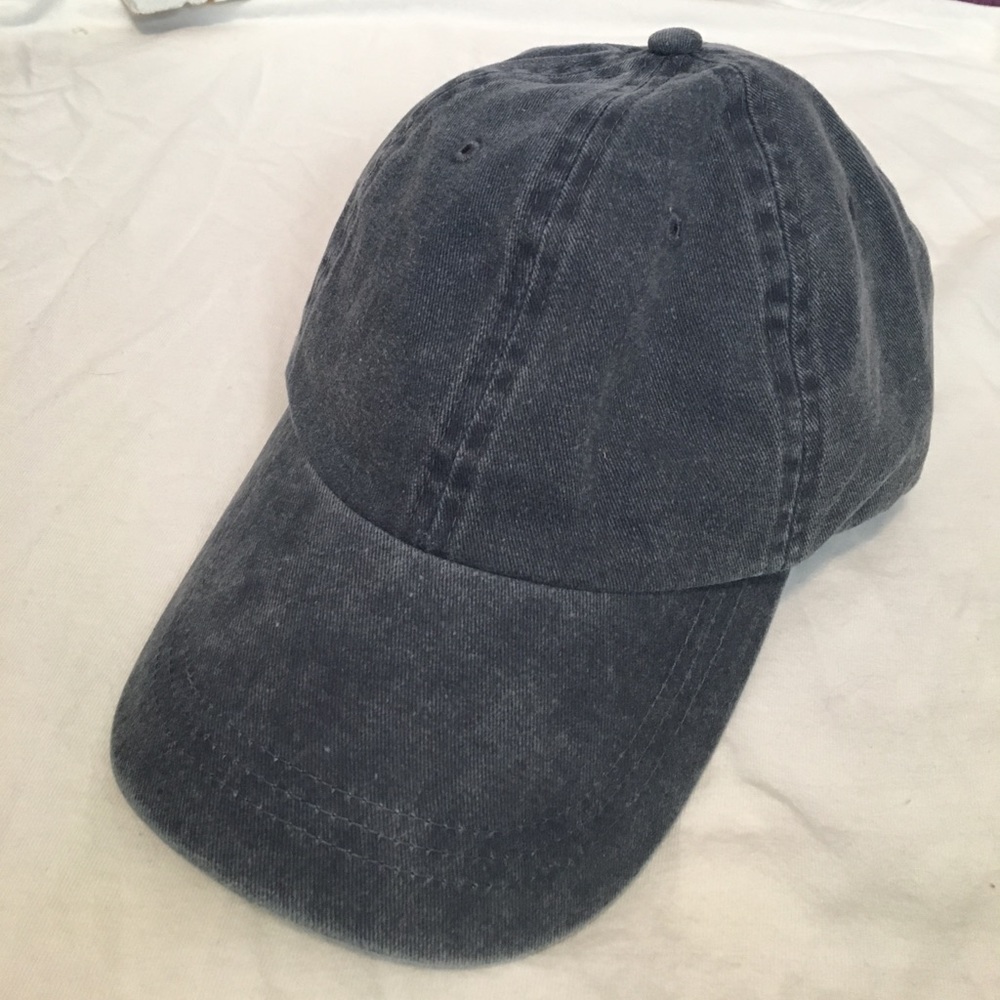 Denim baseball cap!