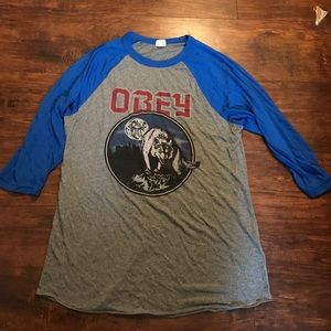 Obey Baseball Tee