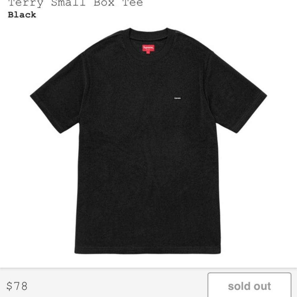 Small box logo tee