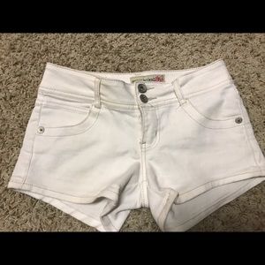 White Jean shorts worn once
