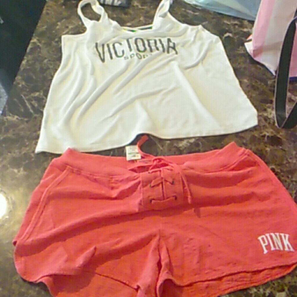 Pink shirt set