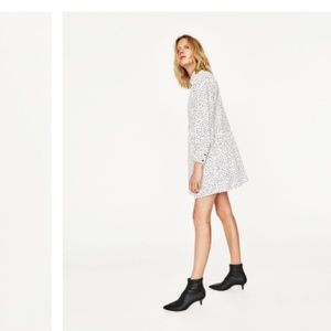 Polka Dot Shirt Dress NWT