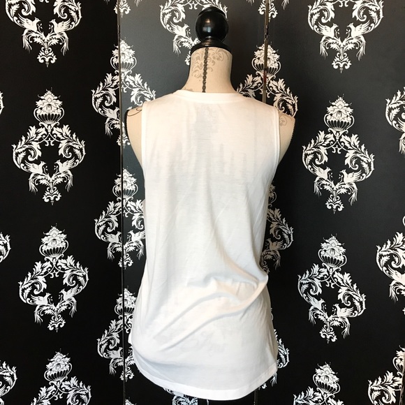 🍀 NWT! Mrs. White Tank! - Picture 5 of 5