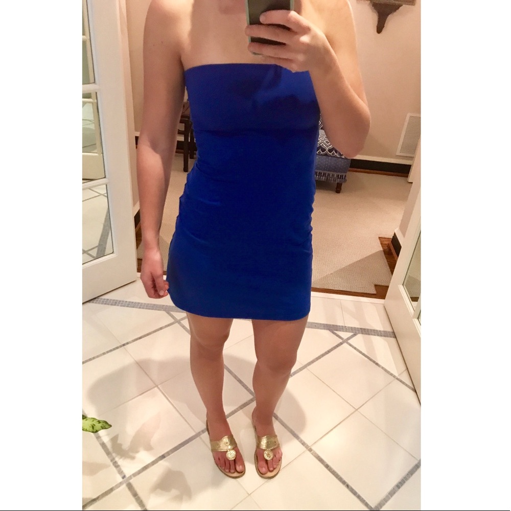 Susana Monaco Royal Blue Tube Dress
