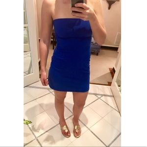 Susana Monaco Royal Blue Tube Dress