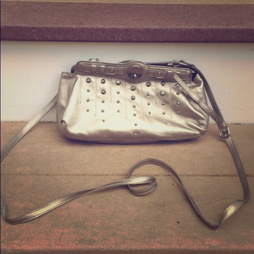 Gold Crossbody Purse