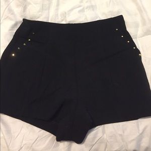 High waisted shorts