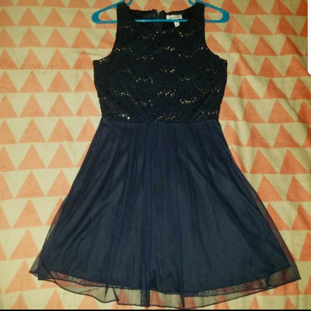 Navy Blue Dress