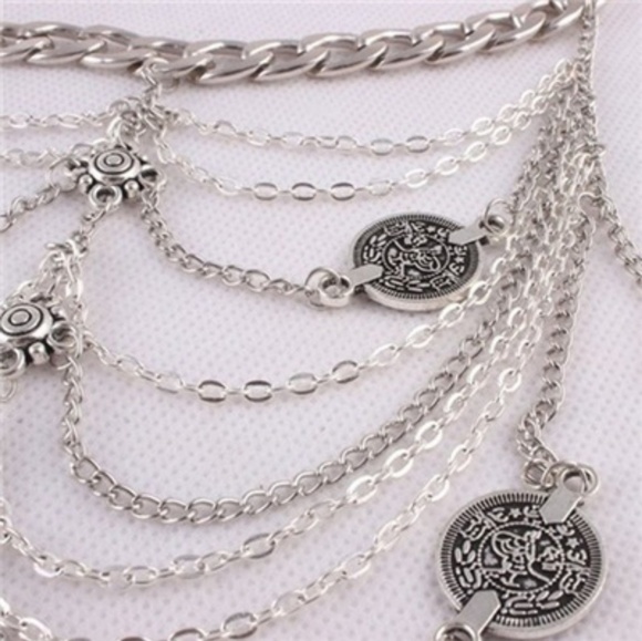 🆕💦 Womens Metal Coin Anklets - Beach Barefoot - Picture 5 of 6