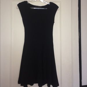 Top Shop black mini skater dress