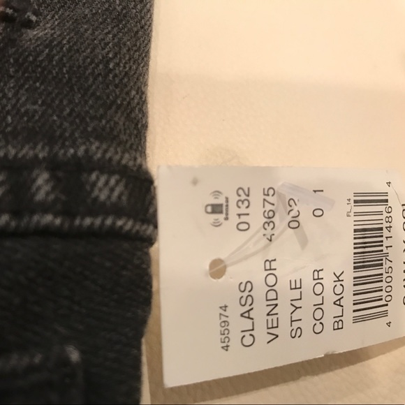 34 x 32 Slacked skinny biker jeans - Picture 4 of 4