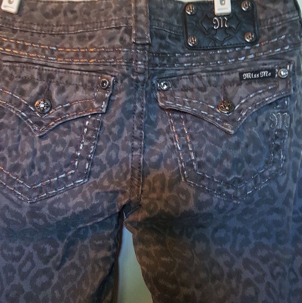 DONT MISS THESE.. Miss Me Skinny Jean Snake print
