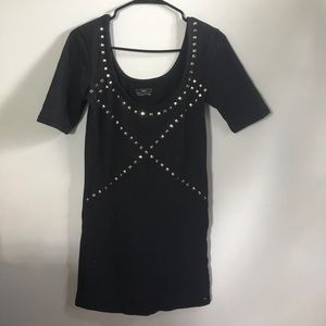 Obey body-con dress with studs