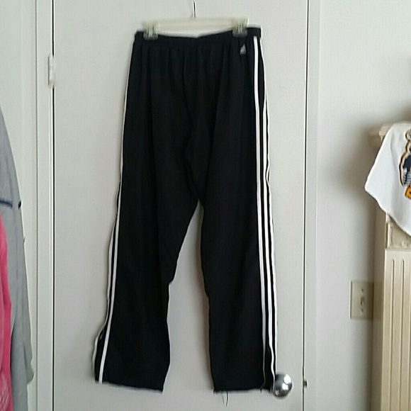 SOLD with white striped adidas work out sweats - Picture 5 of 8
