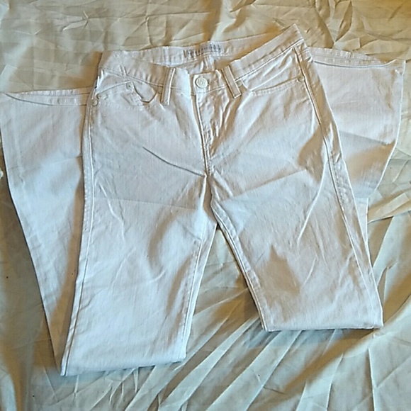 Rock & republic white jeans with rhinestone - Picture 3 of 4