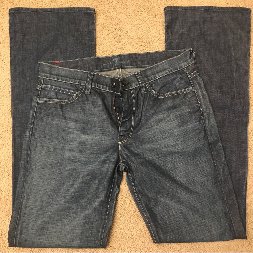 7 For All Mankind Jagger Jeans Dark Wash 31 NWOT