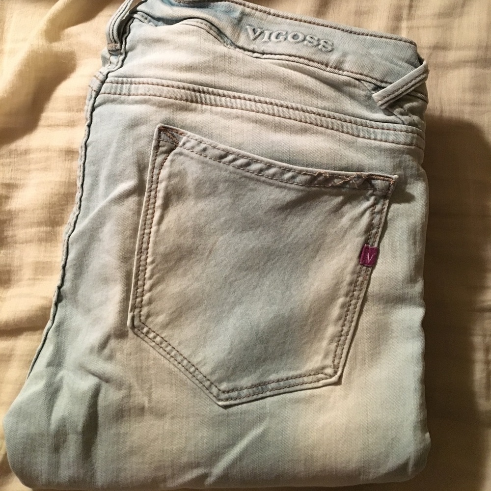 light wash jeggings