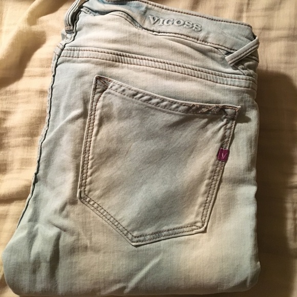 light wash jeggings - Picture 1 of 1