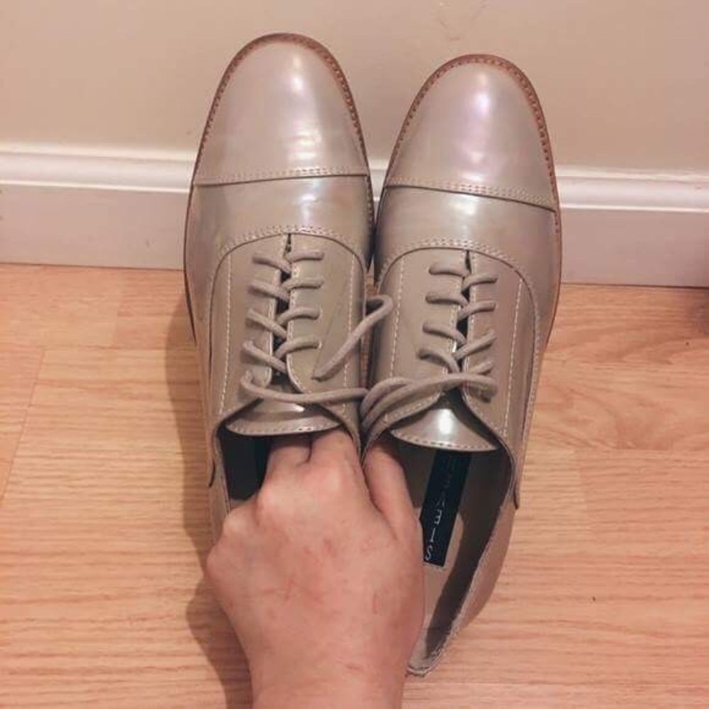 Steve Madden Iridescent Oxfords