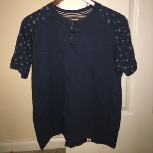 Free planet navy T-shirt