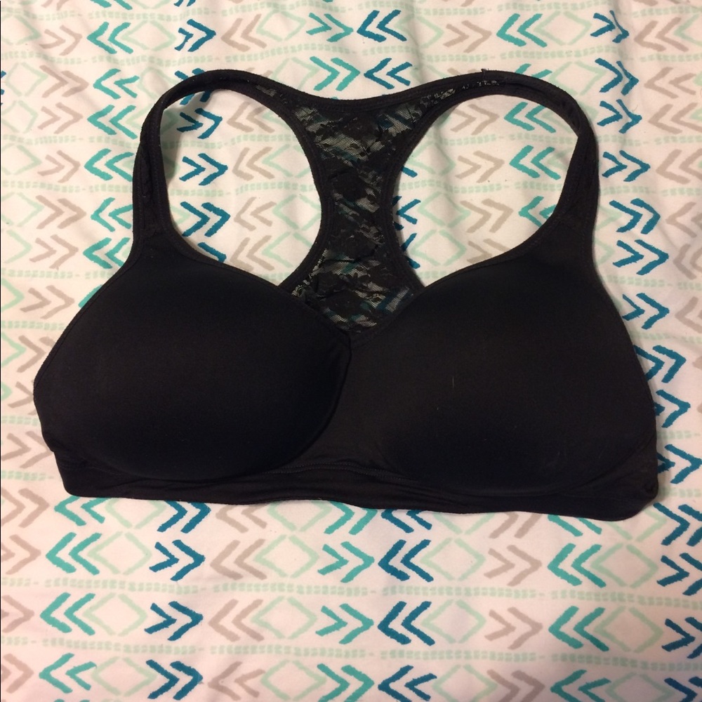 Pink Yoga Sports Bra