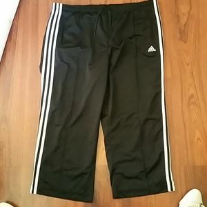 Adidas nylon capris