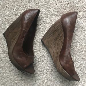 Jessica Simpson Wedge Open-Toe Heels