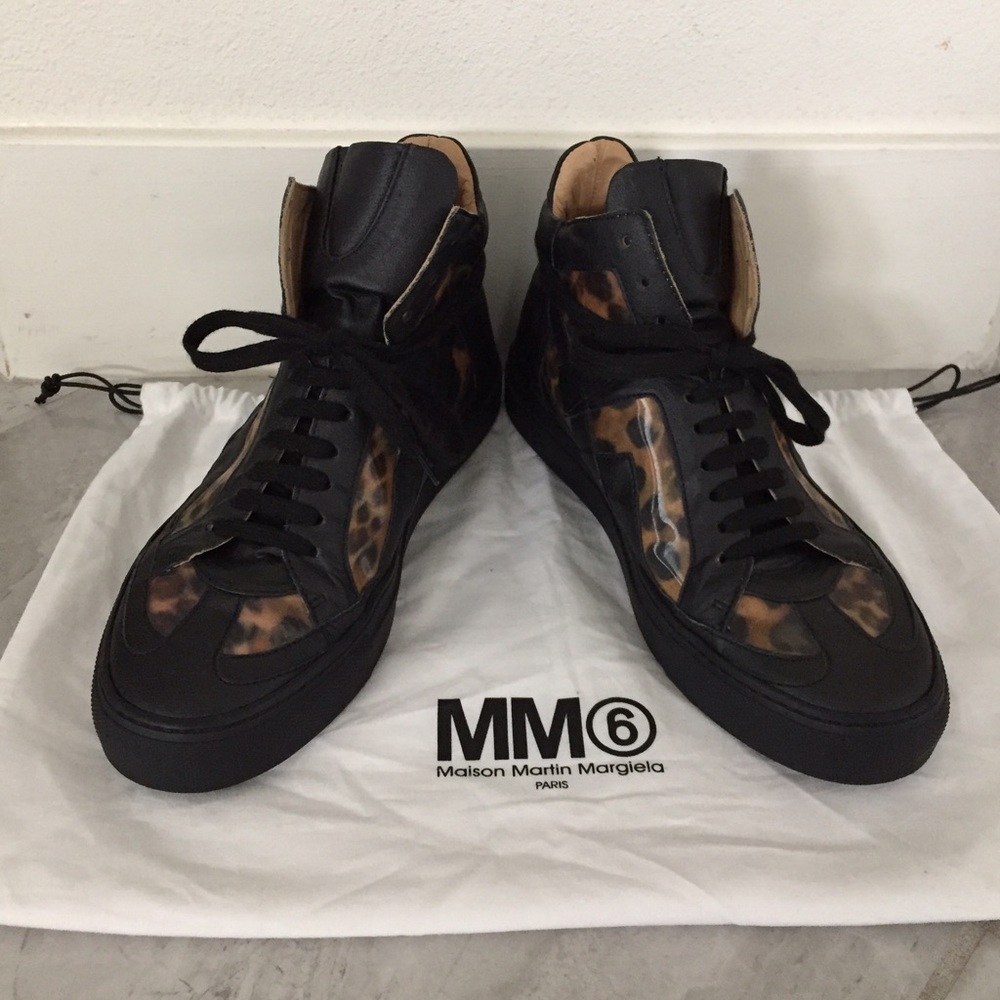 Maison Martin Margiela Hologram Leopard High tops