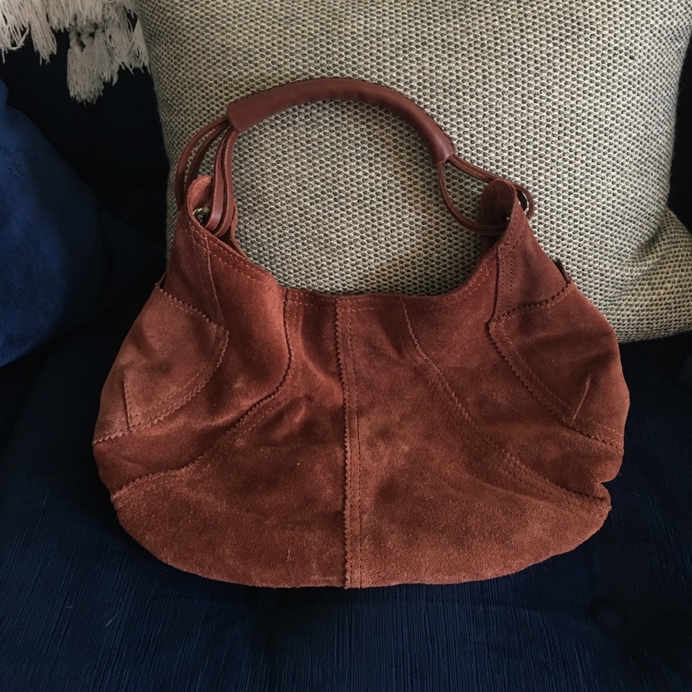 Lucky Band Suede Purse