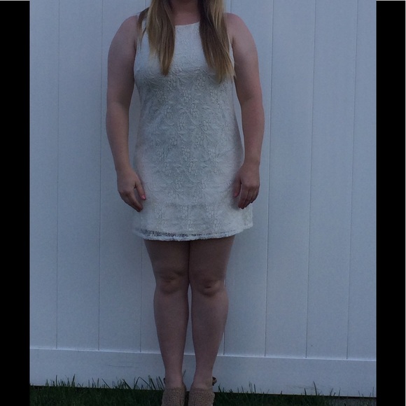 Beautiful ivory lace sun dress large - Picture 5 of 7